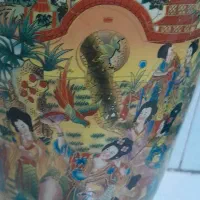 گلدان چینی سایز بزرگ قدیمی