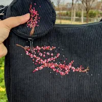 کیف مخمل کبریتی خیلی سبک و خوشگل