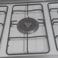 گاز ۵ شعله فردار دو عدد جوجه گردان سالم و تمیز