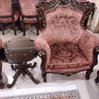 مبلمان استیل تمام چوب راش