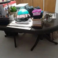 میز نهارخوری ۸ نفره قدیمی چوب