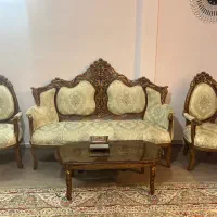 مبل سلطنتی ۹نفره|مبلمان خانگی و میز عسلی|مشهد, کوشش|دیوار