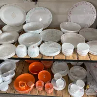 سرویس آرکوپال  سفید و طرح دار ۲۶ پارچ در گنجینه