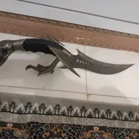 چاقو دسته اژدها|کلکسیون اشیاء عتیقه|گنبد کاووس, |دیوار