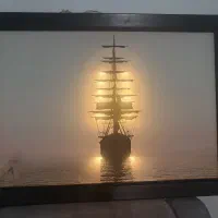 تابلو چراغدار شب