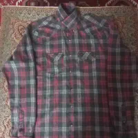 پیراهن پشمی چهارخانه مردانه (ترکیه)