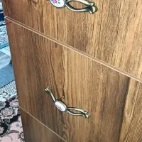 میز ارایش و درآور با اینه قدی|تخت و سرویس خواب|ماهدشت, |دیوار