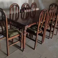 رودهن فروش میز نهارخوری ۸ نفره درحد نو