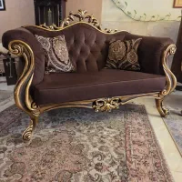 مبل ۷ نفره ورق طلا در حد نو|مبلمان خانگی و میز عسلی|تهران, گیشا|دیوار
