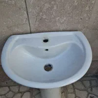 روشویی سفید سرویس بهداشتی کاملا سالم|لوازم سرویس بهداشتی|تهران, اوقاف|دیوار