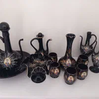 ظروف شاه عباسی مشکی