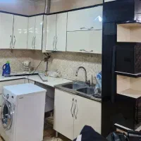 ۱۰ متر کابینت هایگلاس همراه هود وسینک|مصالح و تجهیزات ساختمان|قرچک, شهرک گلها|دیوار