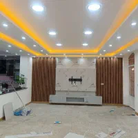 کناف نقاشی دکوراسیون فلوراصدر چغادک بوشهر نورپرداز