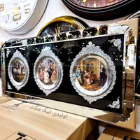 تابلو آینه ای فرانسوی رنگ سیلور