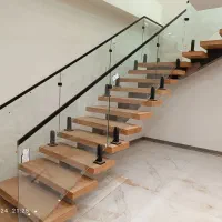 اجرای انواع نرده استیل، چوبی و آلومینیومی|مصالح و تجهیزات ساختمان|رشت, رودباری|دیوار