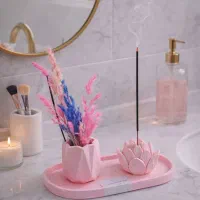 ست جاعودی گلدان رومیزی