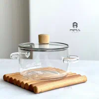 قابلمه پیرکس در بامبو روز مادر|ظروف پخت‌وپز|قم, دروازه ری|دیوار