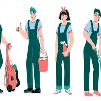 نظافت منزل و نگهداری کودک