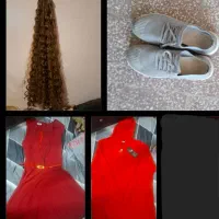 انواع لباس ، هودی ، کفش و موی مصنوعی