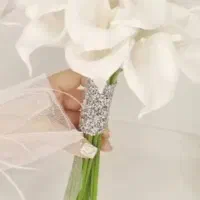 دسته گل عروس|گل مصنوعی|تهران, پرستار|دیوار