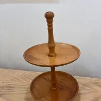 شیرینی خوری چوبی مدل ۲ طبقه