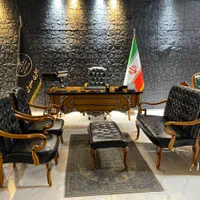 مبلمان اداری  میز صندلی مدل آرش|دفتر کار|آمل, |دیوار