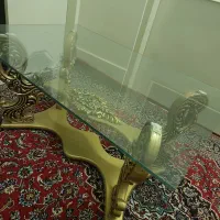 دو عسلی و یک میز بزرگ طلایی|مبلمان خانگی و میز عسلی|تهران, قیام|دیوار