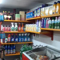 قفسه های فروشگاه در حد نو