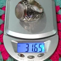 انگشتر نقره عقیق شجر فیروزه یاقوت توپاز|جواهرات|اهواز, کوروش|دیوار