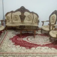 مبل سلطنتی چوب درجه یک|مبلمان خانگی و میز عسلی|سقز, |دیوار
