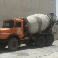 تراک میکسر بنز زیر مایلر