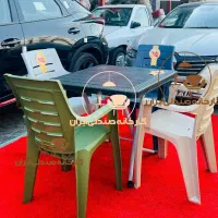 صندلی پلاستیکی باغی کافه مدل روزبه