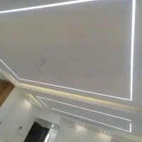 کناف کاری سقف دیوار و مشبک تایل60%60