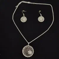 نیم ست استیل آبکاری نقره|بدلیجات|تهران, تهرانپارس شرقی|دیوار