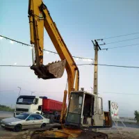 اجرای کار خاک برداری زهکش لای روبی چاکش