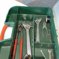 مقداری آچار جعبه