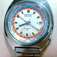 سیکو WORLD TIME جهانمای ژاپنی.آنتیک