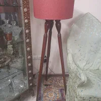 آباژور سه پایه تمام چوب روس نو|چراغ خواب و آباژور|ری, دولت‌آباد|دیوار