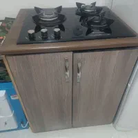 گاز رومیزی همراه کابینت