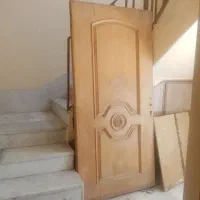 ۲عدد،درب چوبی ومحکم سایز212در98