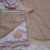 روتختی دو نفره عروس جهیزیه شیک گیپور ساتن|سرویس روتختی|تهران, نظام‌آباد|دیوار
