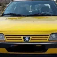 تاکسی پژو گردشی بدون رنگ و کم کارکرد