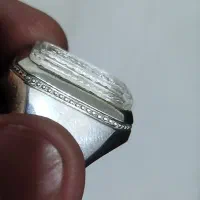 انگشتر در نجف نفیس با خط چپ یا علی...|جواهرات|خرمآباد, |دیوار