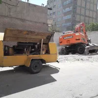 اجاره کمپرسوروبتن کنی تخریب ساختمان