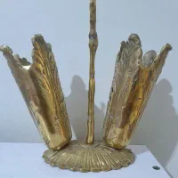 جاقاشقی برنجی و شکلات خوری مسی الماس تراش