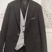 کت شلوار با جلیقه سایز۴۸