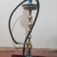 قلیان برنجی تو پوز