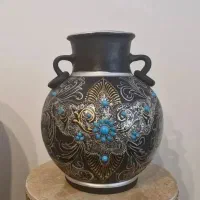 گلدان دکوری صنایع دستی همدان|صنایع دستی و سایر لوازم تزئینی|تهران, سید خندان (جلفا)|دیوار