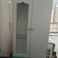 کمدکودک درحدنو وتمیز|جاکفشی، کمد، دراور|رضویه, |دیوار