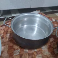 یک دست قابلمه روحی بدنه چکشی|ظروف پخت‌وپز|نورآباد, |دیوار